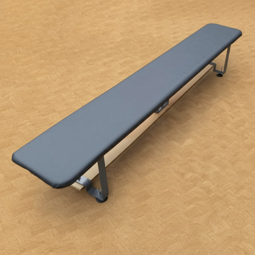 Скамья гимнастическая мягкая 1,5 м, ножки металлические 