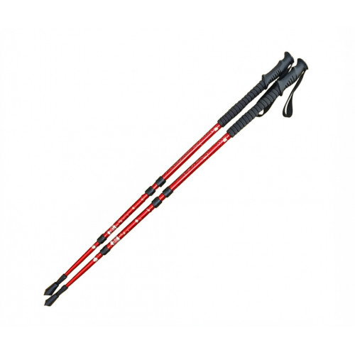 Палка для скандинавской ходьбы 80-135 см, ручка пвх