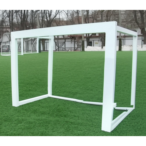 Ворота 1.8х1.2м алюминиевые 80 мм - цельные