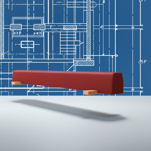 Бревно напольное мягкое 240 см