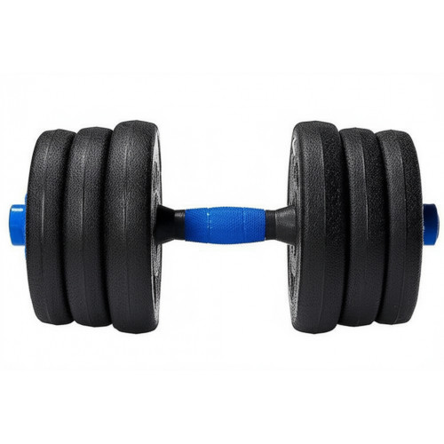 Гантельный набор B31589, 2х15 кг, пластик/цемент, 30 кг