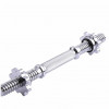 Хромированный гриф для штанги с гайками, 35 см