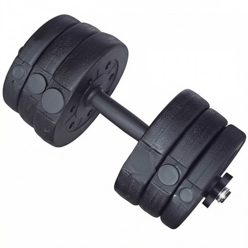 Гантели 2x15 кг, пластик/цемент