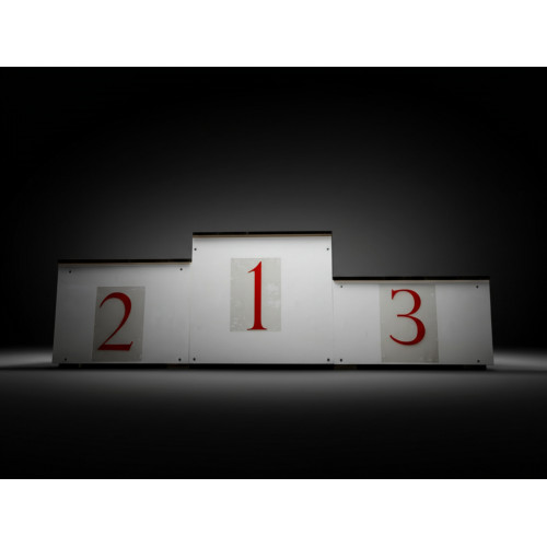 Пьедестал почета для награждения спортсменов