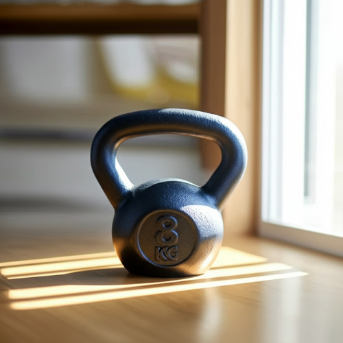 Гиря чугунная для кроссфит, 8 кг