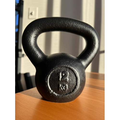 Гиря чугунная для кроссфит, 12 кг