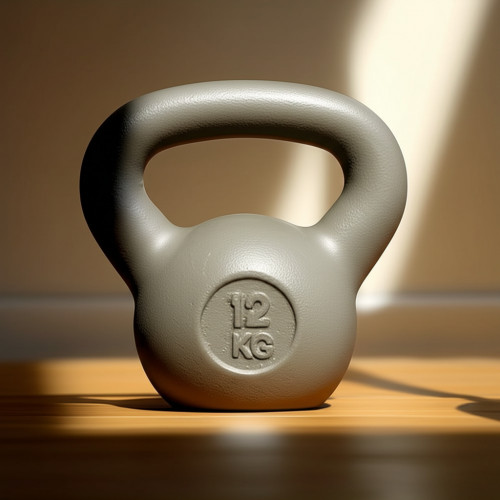 Гиря чугунная для кроссфит, 12 кг