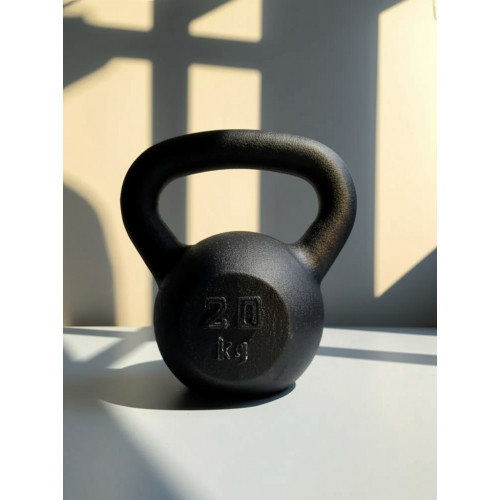 Гиря чугунная для кроссфит, 16 кг