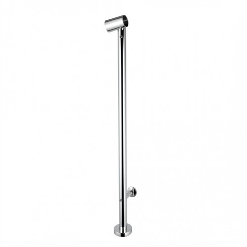 Стойка хореографического станка одноуровневая (нержавеющая сталь)