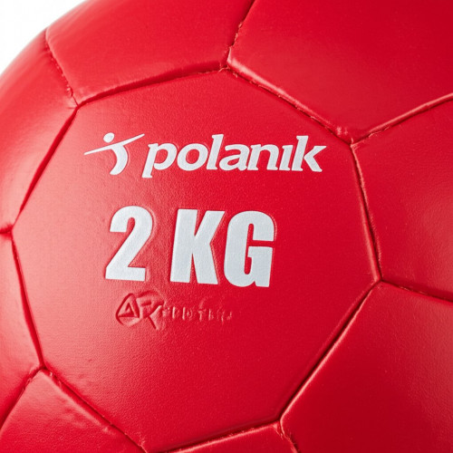 Медицинбол 2 кг, (искусственная кожа)