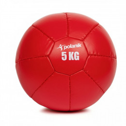 Медицинбол 5 кг, искусственная кожа