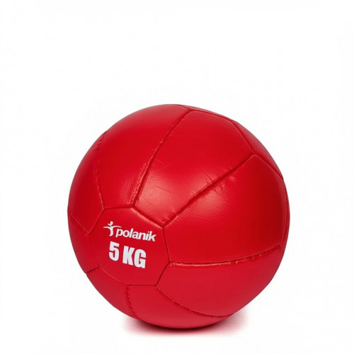 Медицинбол 5 кг, (искусственная кожа)