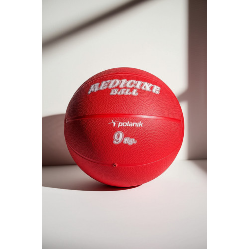 Медицинбол 9 кг, (резина)