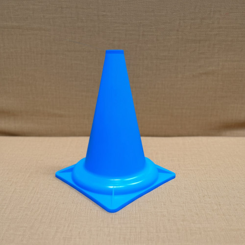 Конус пластиковый синий, 32 см