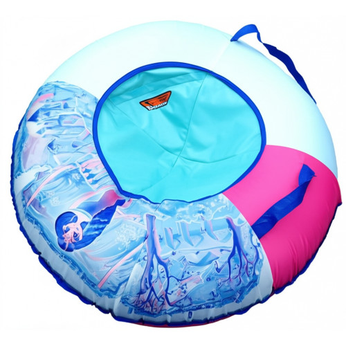 Сноутьюб V76 с рисунком CITY GIRL-2 (107 см)