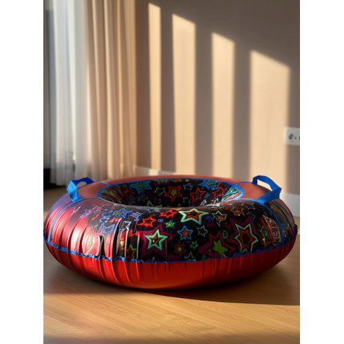 Сноутьюб V76 RED STAR с сиденьем