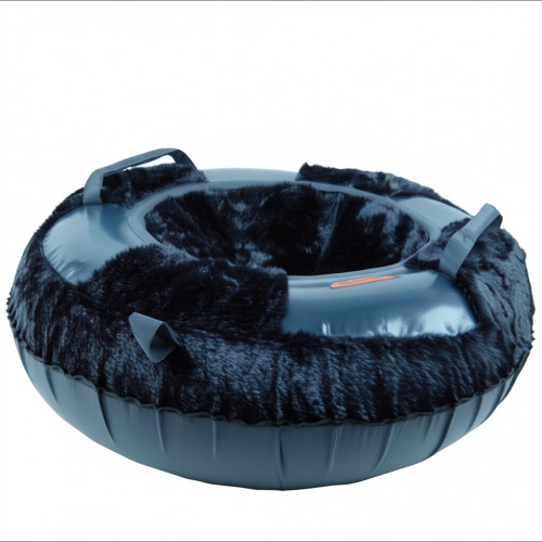 Сноутьюб V76 МЕХОВОЙ НОРКА с сиденьем, 97 см