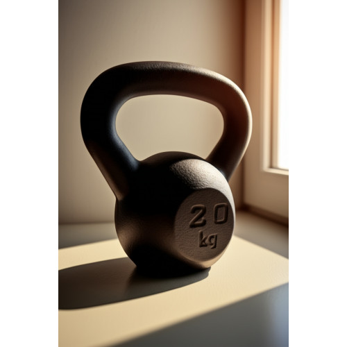 Гиря чугунная для кроссфит, 20 кг