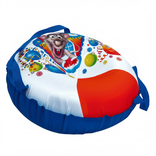 Сноутьюб V76 с рисунком НОВОГОДНИЙ-20