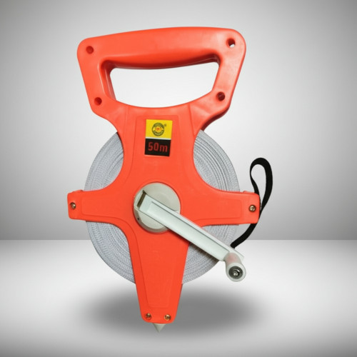 Рулетка спортивная 50 метров (с ручкой)