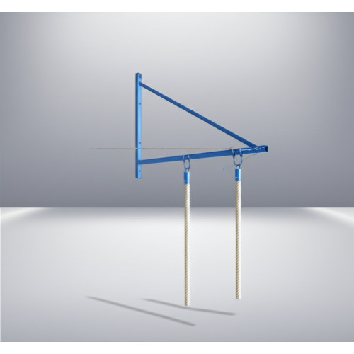 Консоль для канатов и шестов на 2 снаряда - 2 метра вынос