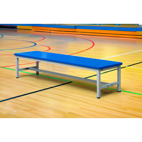 Скамейка для раздевалок без спинки "кушетка" мягкая 2,0м