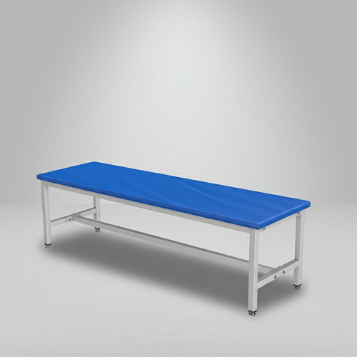 Скамейка для раздевалок без спинки "кушетка" мягкая 1,5м