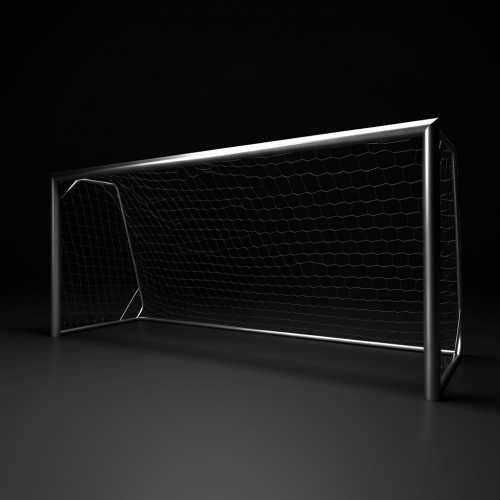 Ворота футбольные стальные 5Х2 м (2 шт)