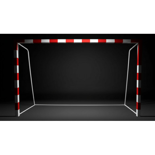 Усиленные ворота для мини-футбола и гандбола 2х3м (стальные)