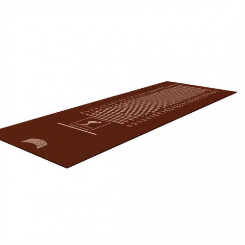 Дорожка облегченная для прыжков в длину темно-красная (3,7м) (нет в наличии)