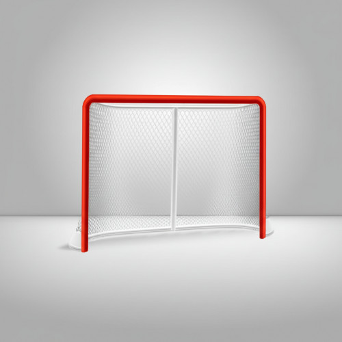 Ворота хоккейные сертифицированные, труба 50 мм 183х122см