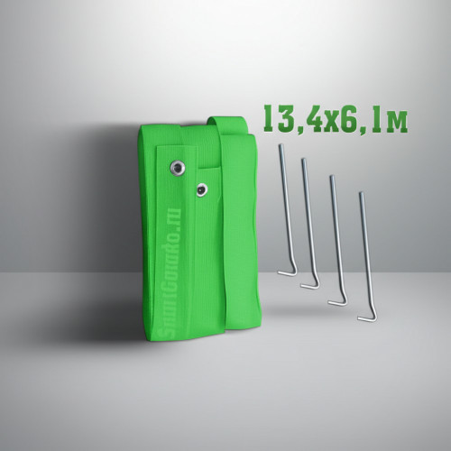 Разметка площадки для бадминтона (13.4х6.1м)