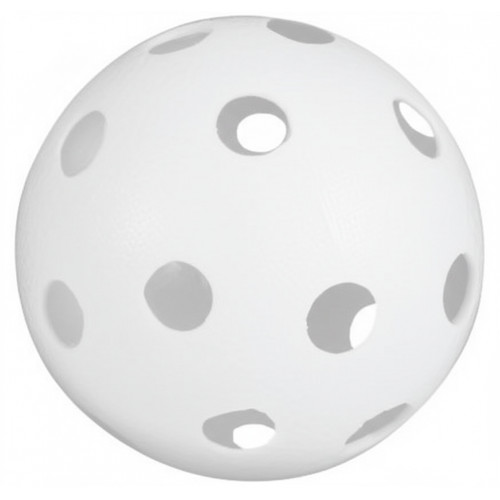 Мяч для флорбола белый