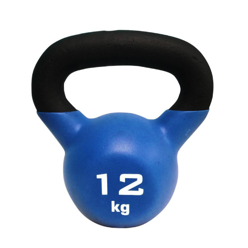 Обрезиненная гиря для кроссфит, 12 кг